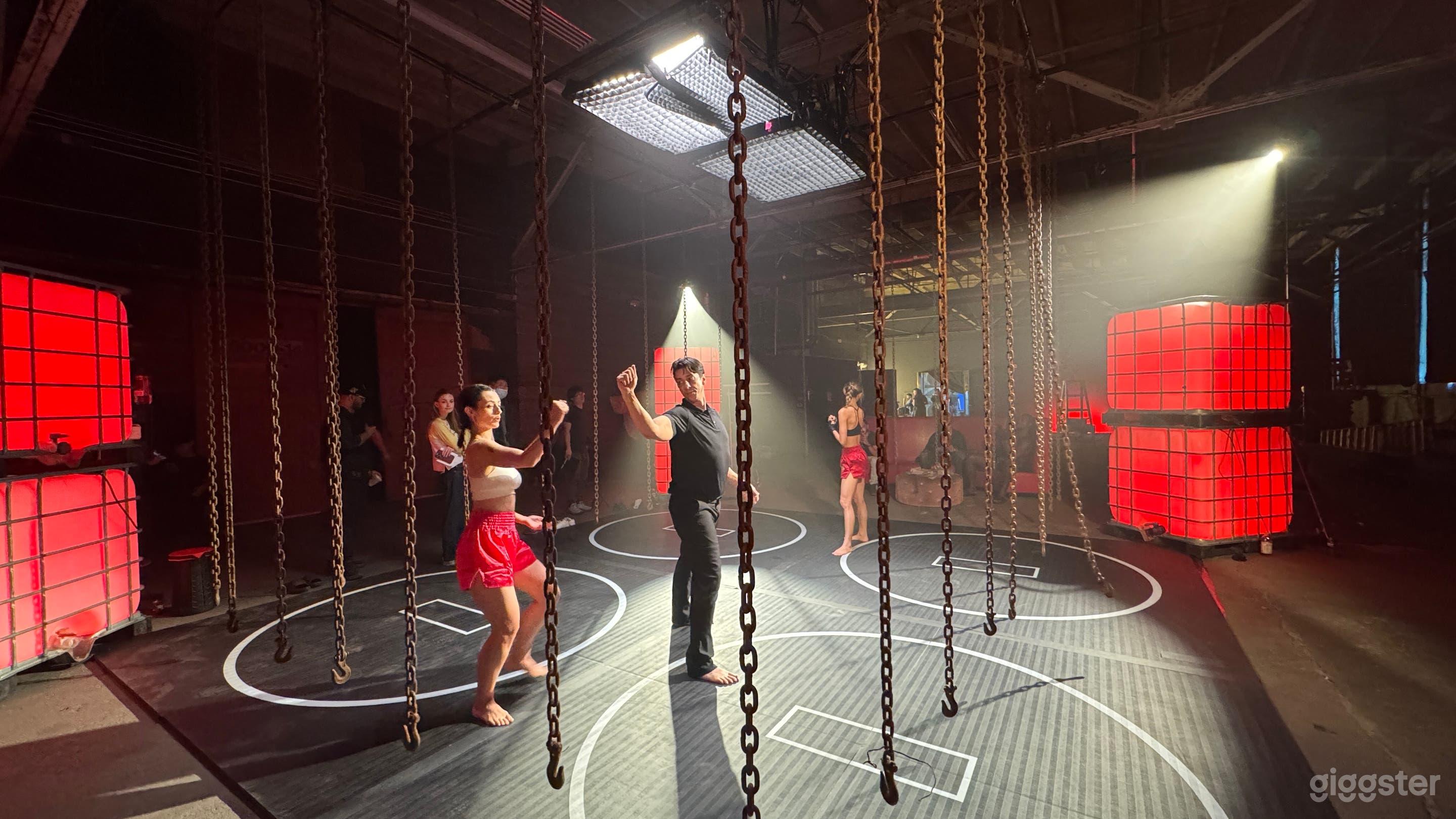 Underground Fight Club Boxing / Wresting Set with Chains Photo 4