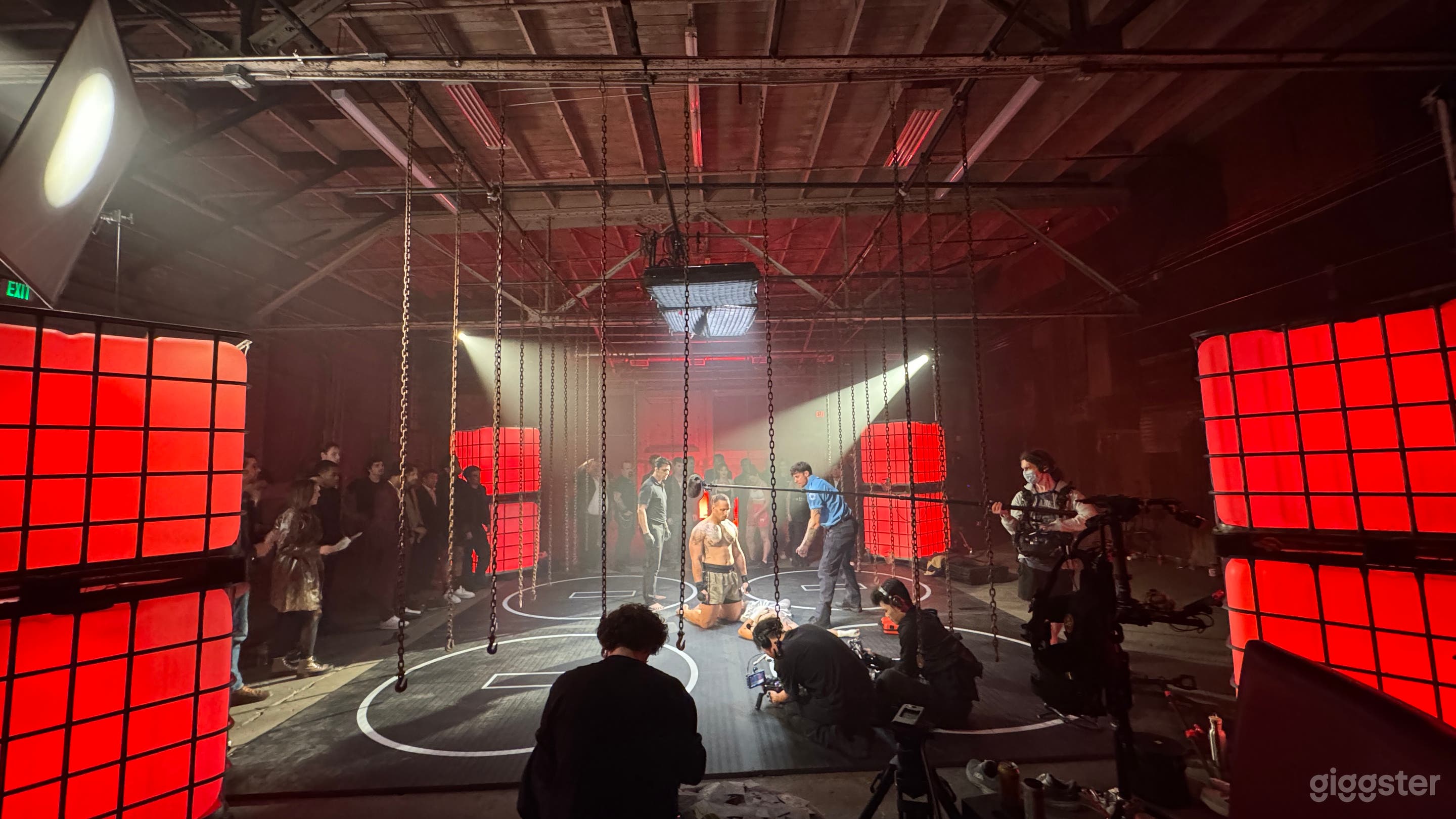 Underground Fight Club Boxing / Wresting Set with Chains Photo 3