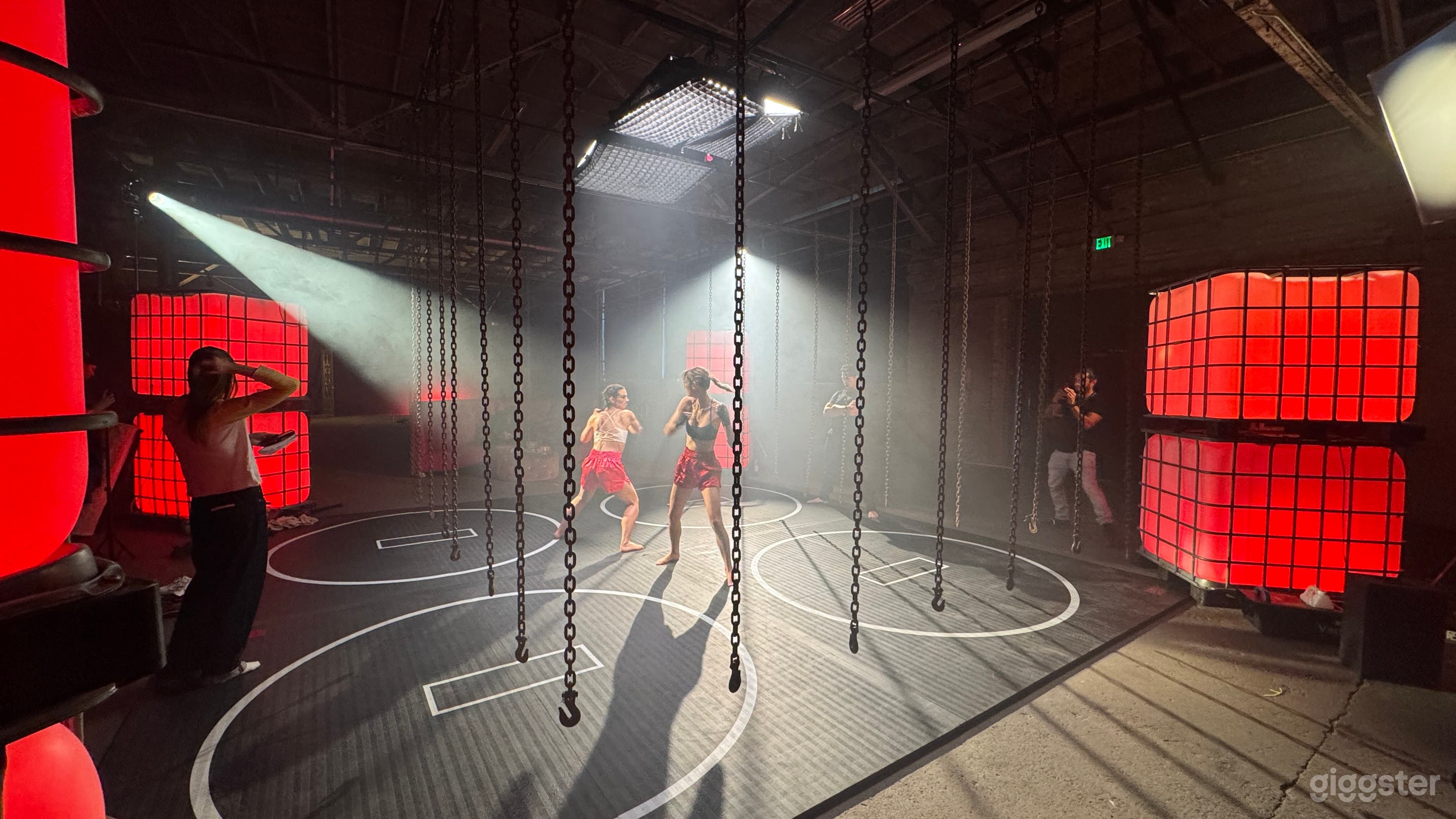 Underground Fight Club Boxing / Wresting Set with Chains Photo 2