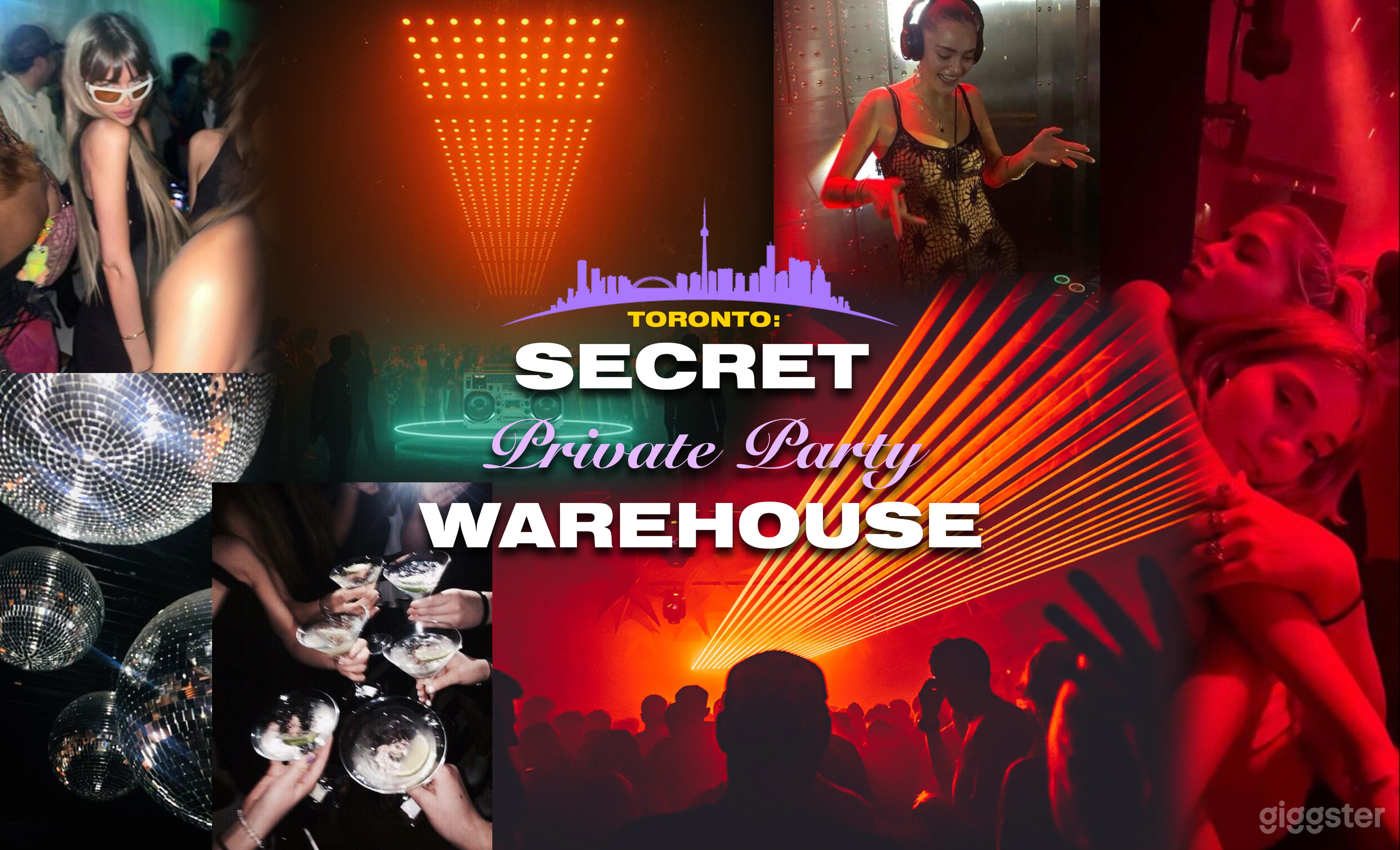 SECRET Private Party LUX Warehouse Central Toronto Photo 1