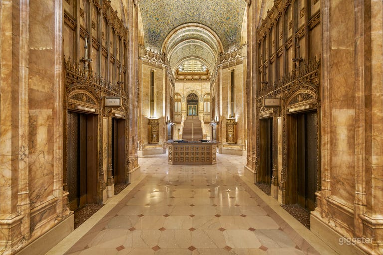  Three Level, Neo-Gothic, Masterpiece Lobby | Luxury Venue 