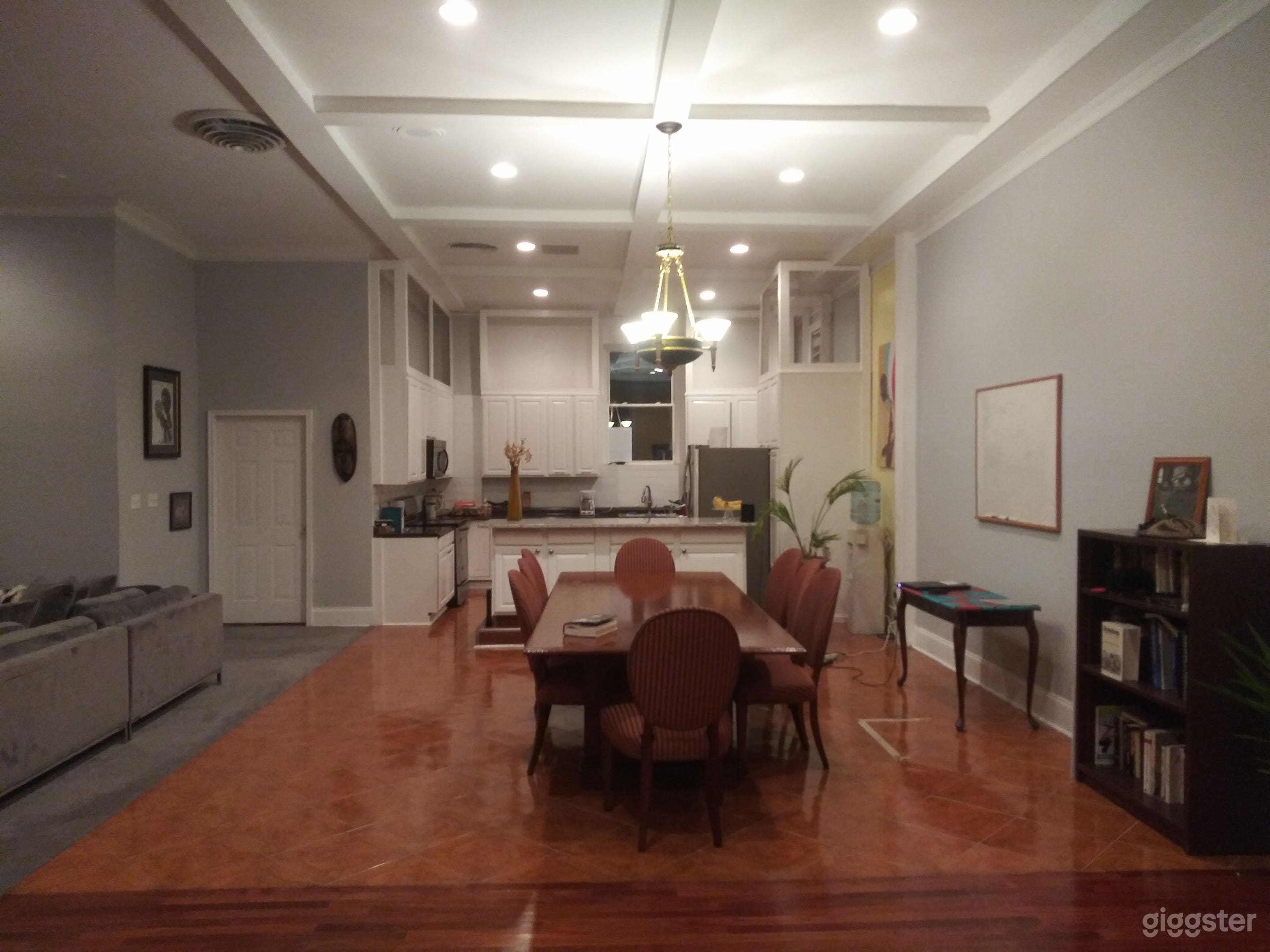 HUGE KITCHEN/DINNING AREA