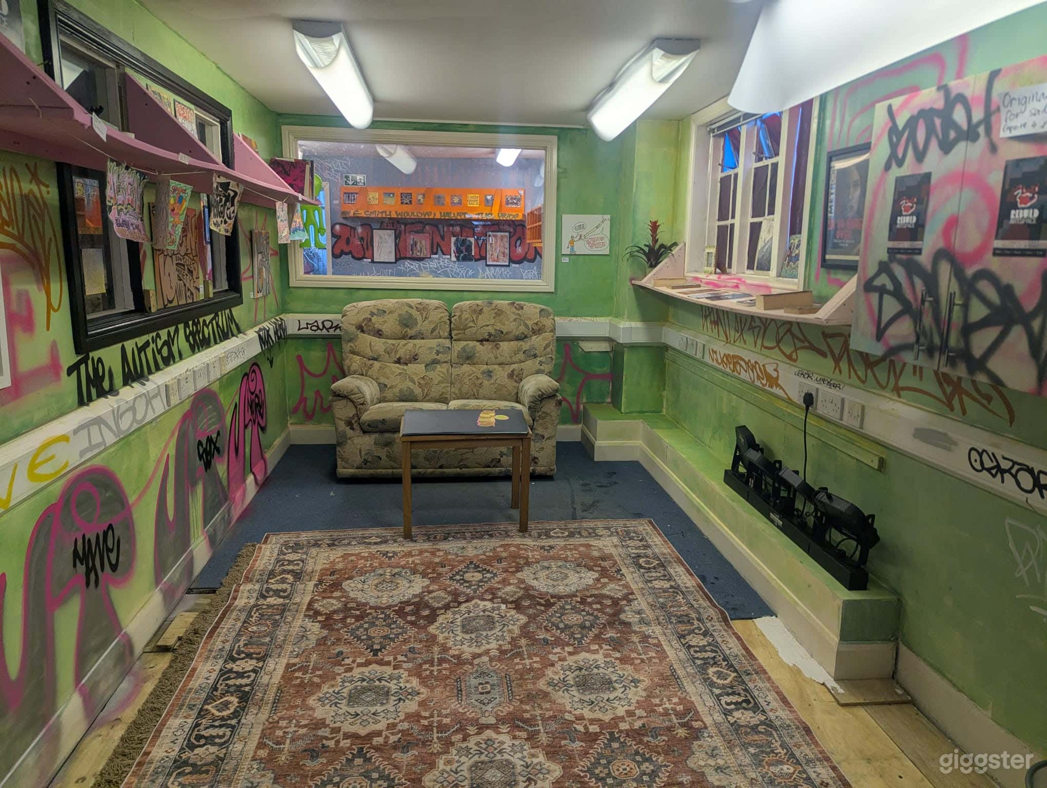 Unique Raw Graffiti Space for Events & Filming Photo 4