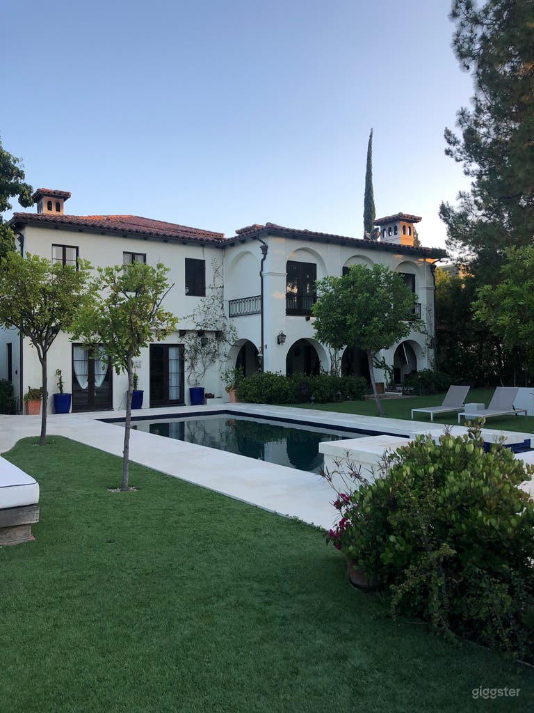  Mediterranean / Spanish Masterpiece in Tarzana  