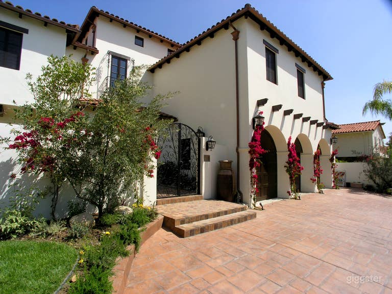  Mediterranean / Spanish Masterpiece in Tarzana  