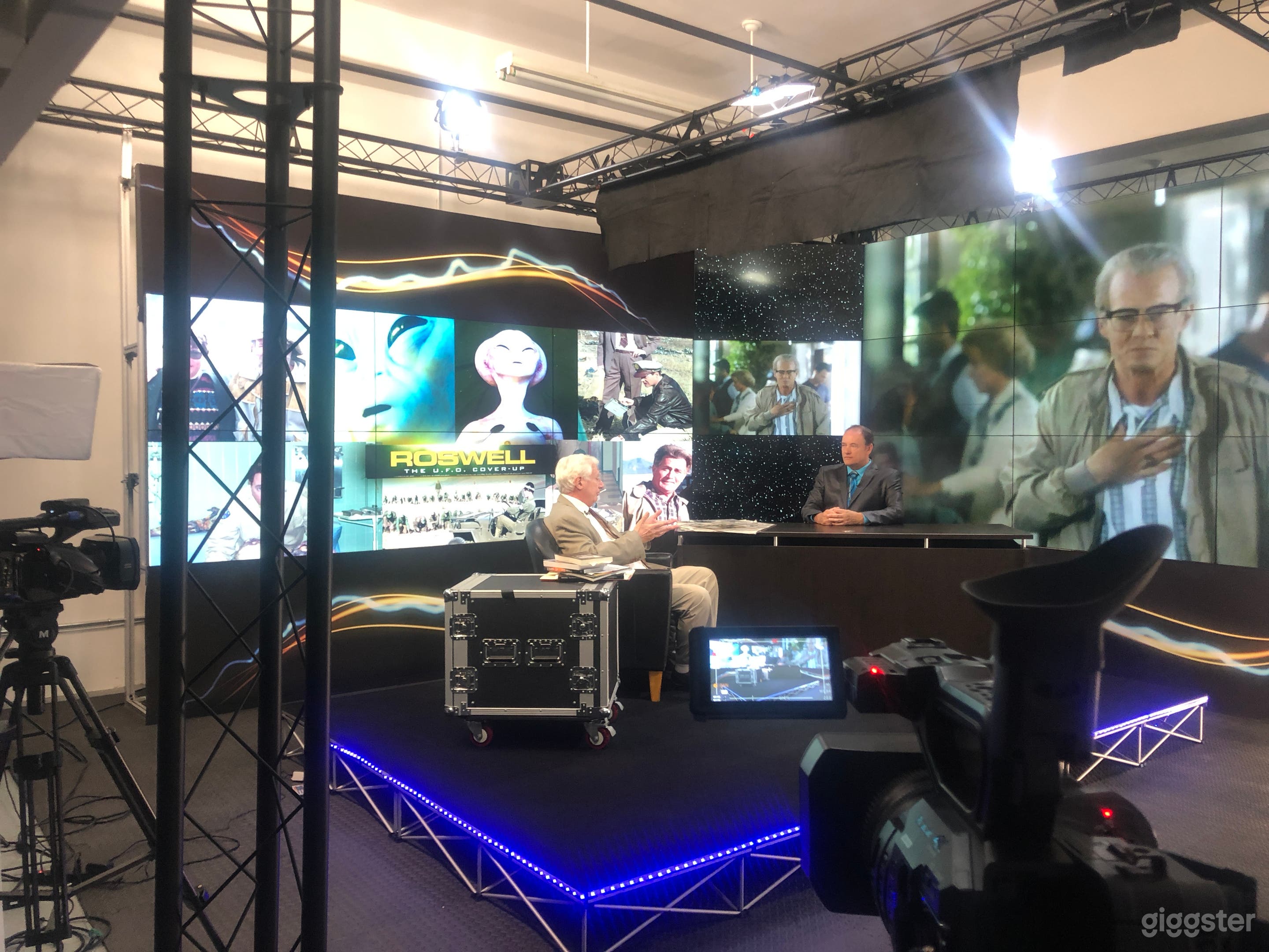 Live Streaming Video Walls Podcast News Cast Green Screen + Photo 4