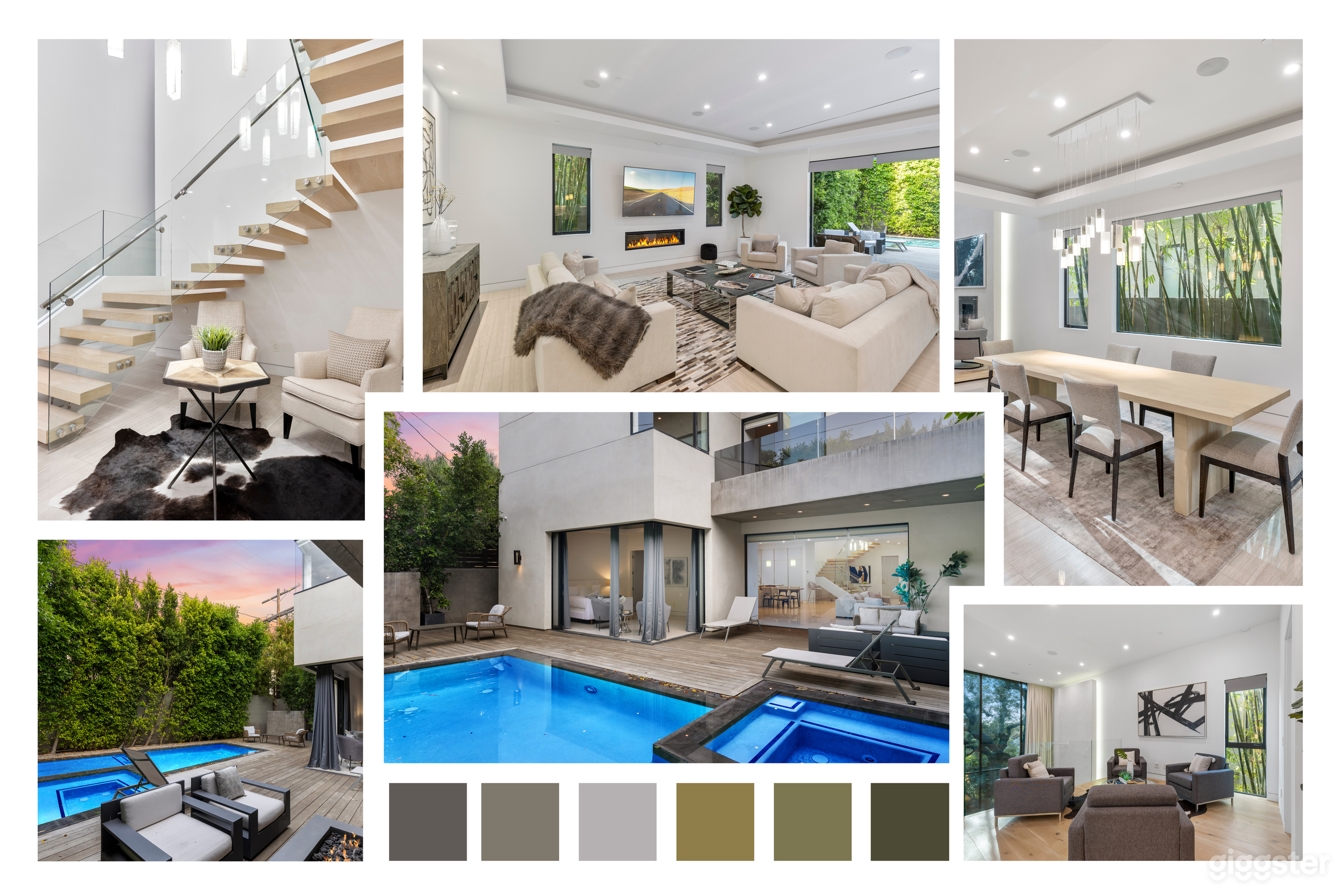 BRIGHT BLANK CANVAS W/ POOL &amp; FLOATING STAIR Photo 1