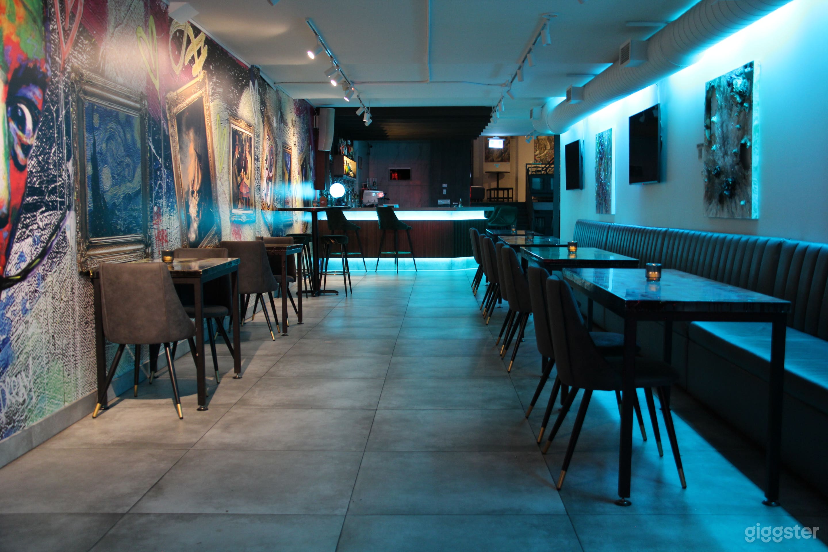 Gorgeous Art Inspired Bar with Rooftop Patio Photo 3