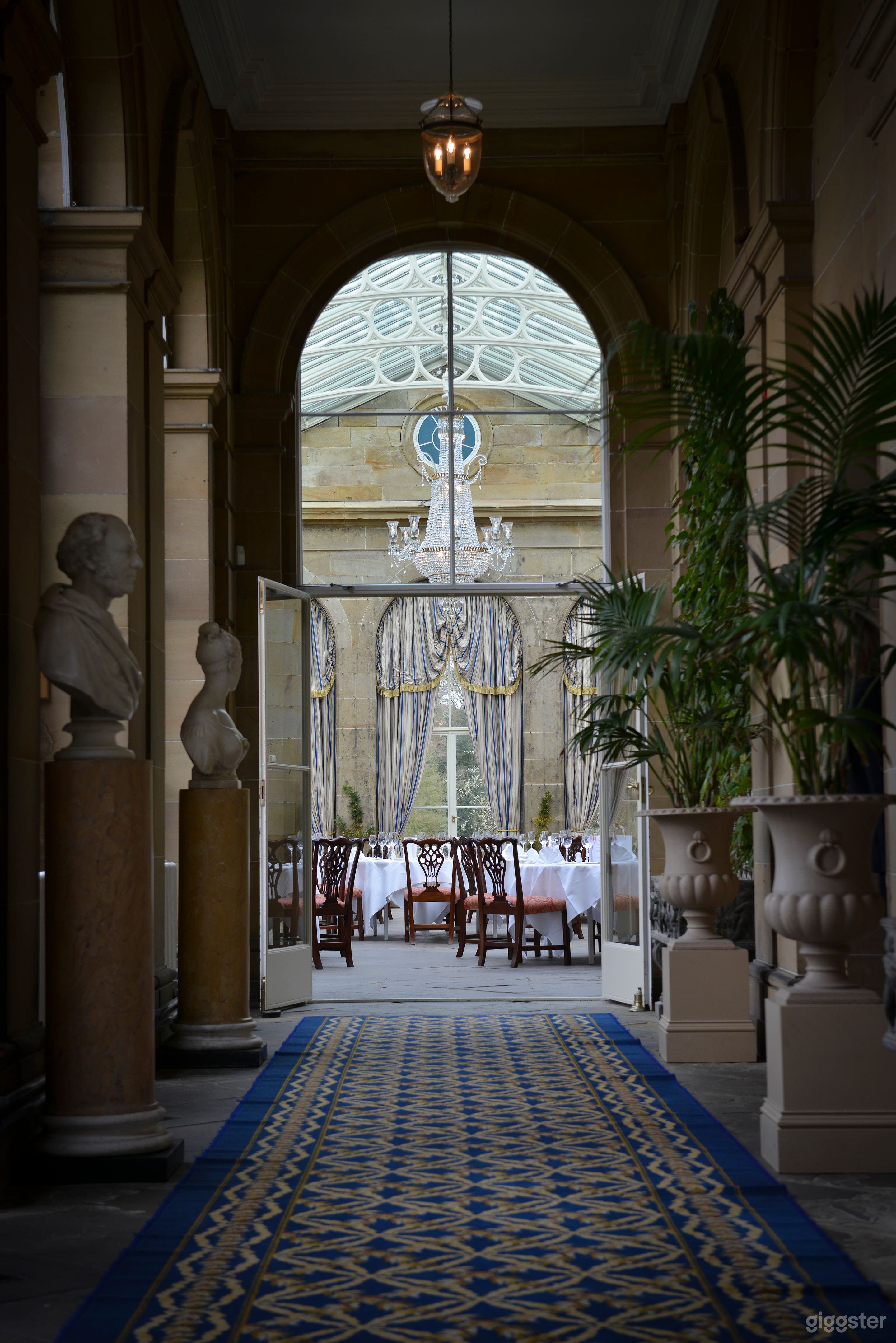 View to Orangery