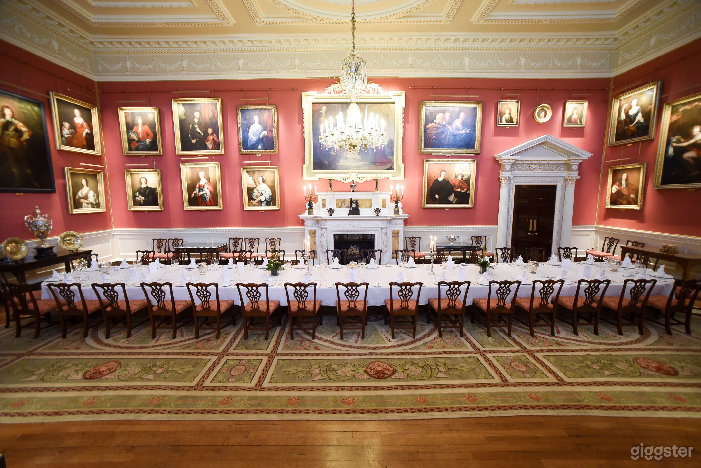 Dining Room - home to significant old master paintings