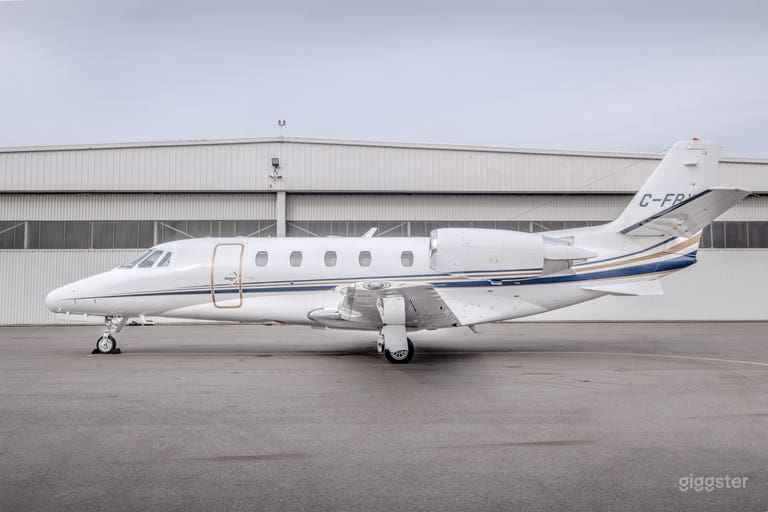  Premium Private Jet Venue for Cinematic Production 