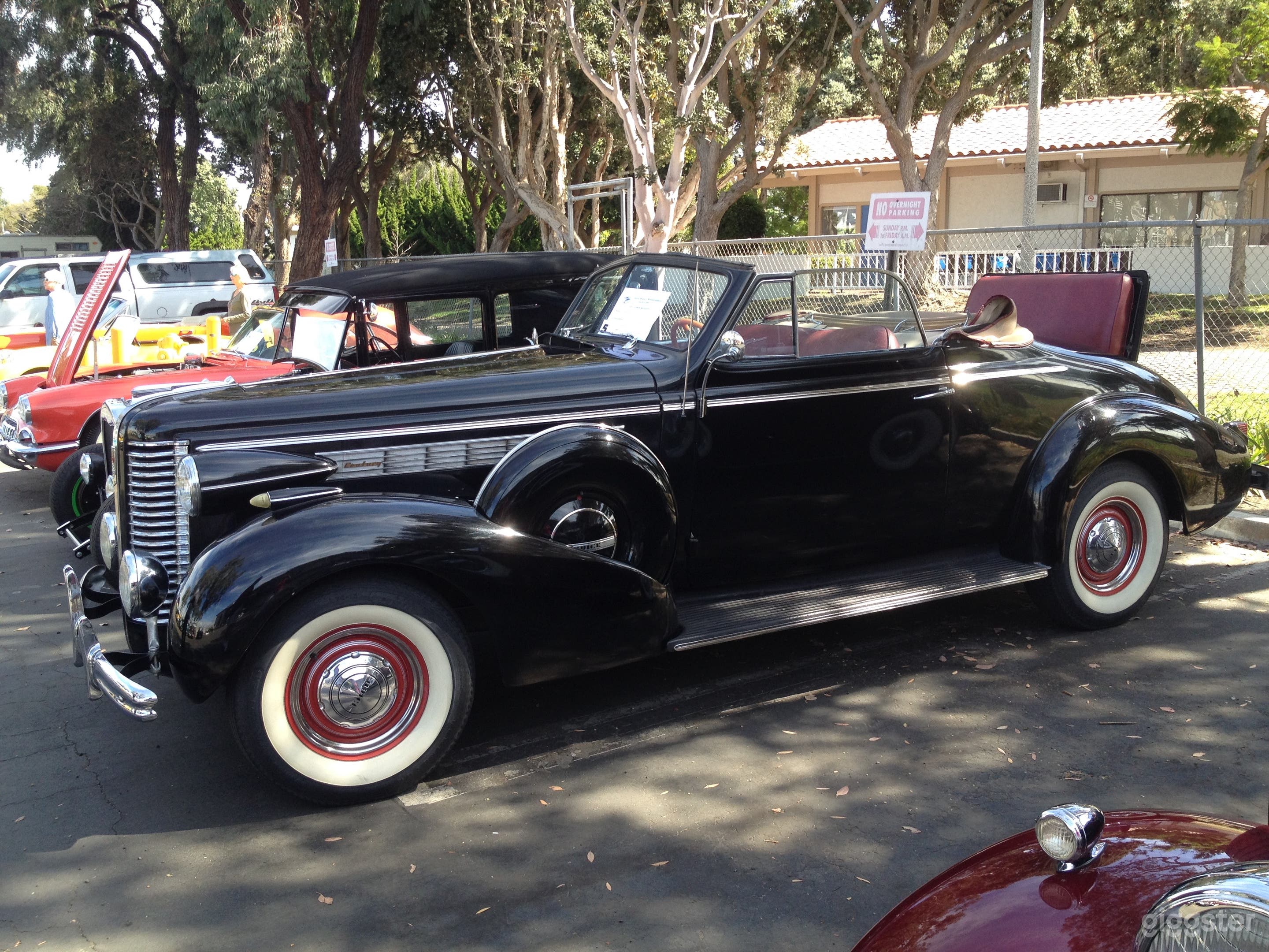 1938 Buick Century Convertible in Black Photo 2