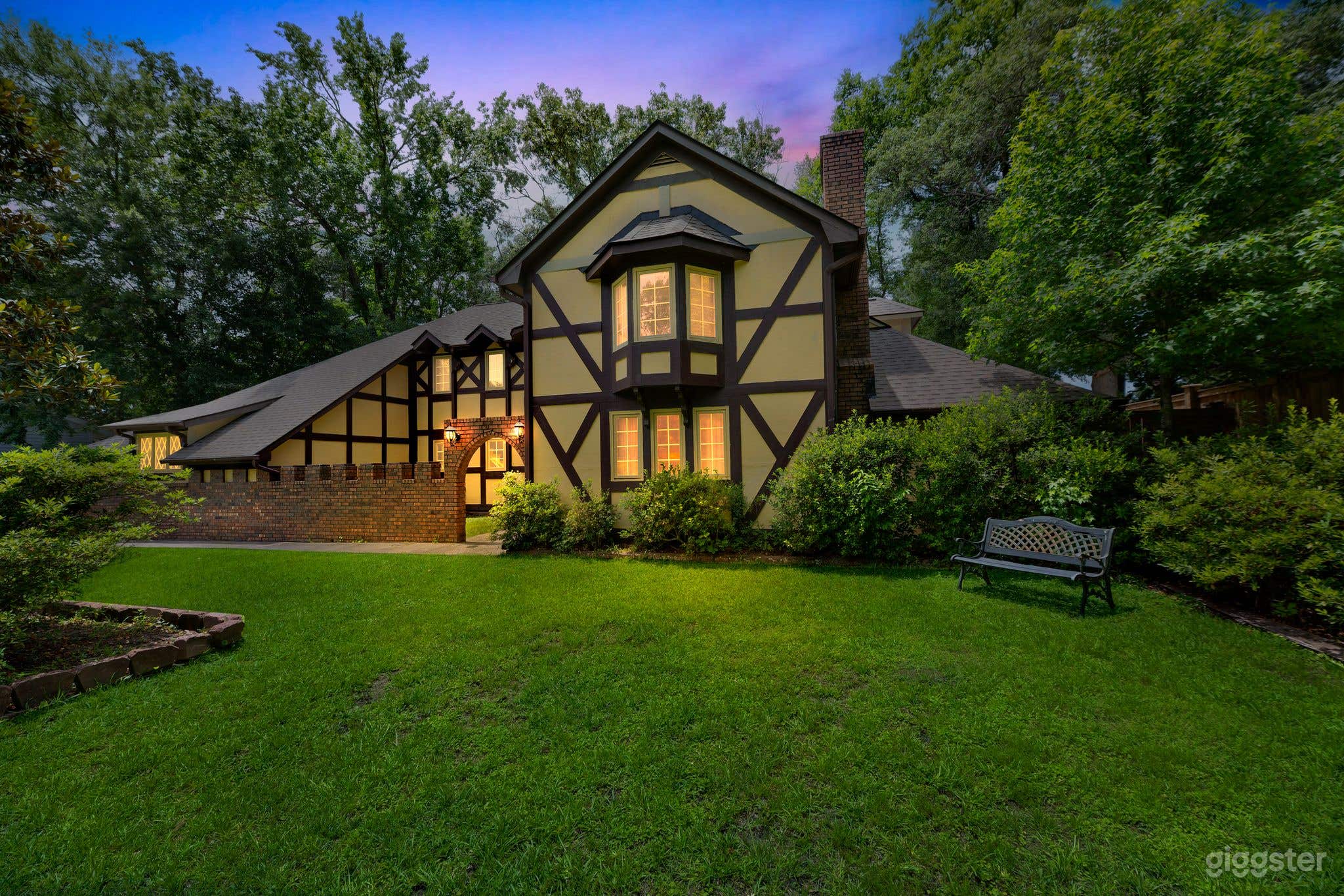 English Tudor Castle