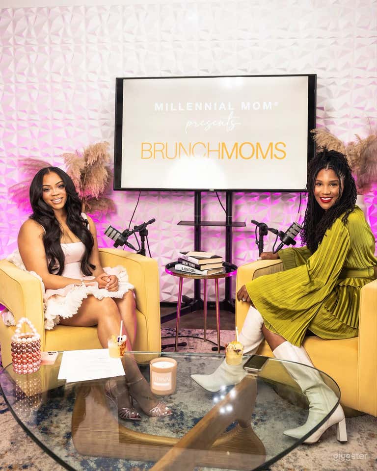  Beltline Podcast Studio with 7 Sets + Natural Lighting 