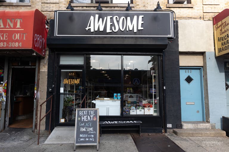  Storefront with Backyard near Prospect Park 