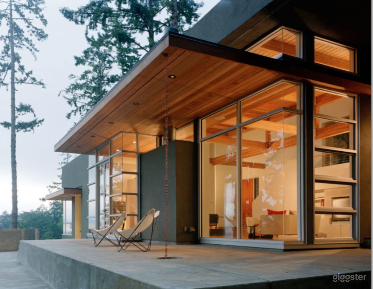 Front view facing Tomales Bay