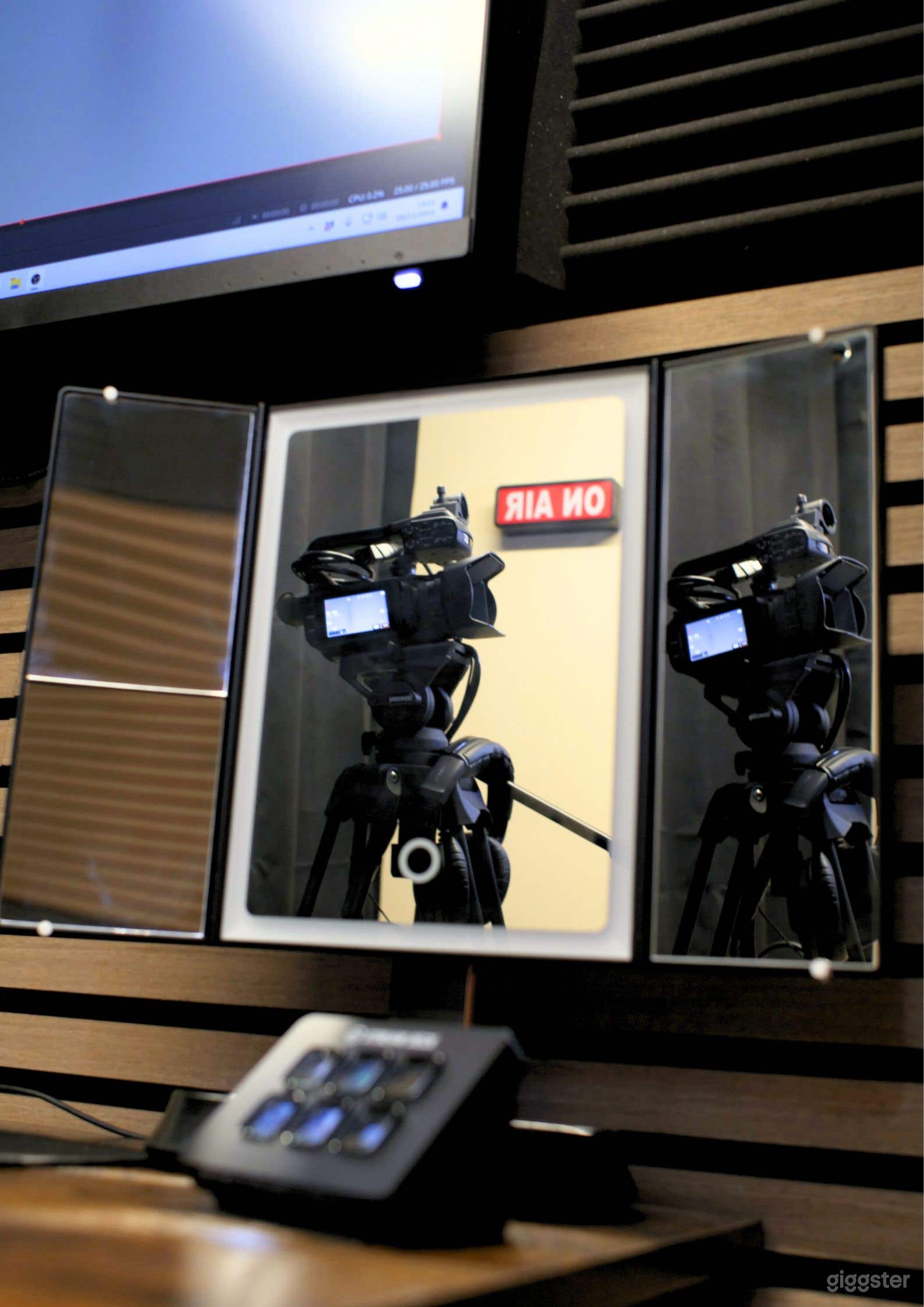 a makeup mirror for touch-ups during your shoot.