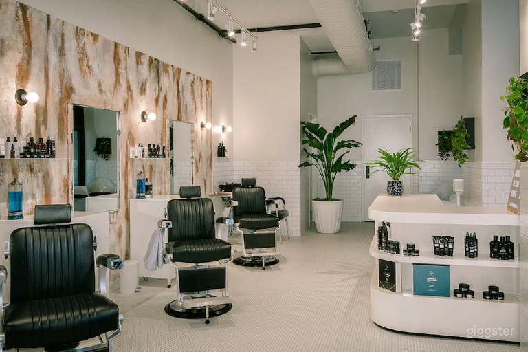  Trendy barbershop speakeasy in downtown Philly 