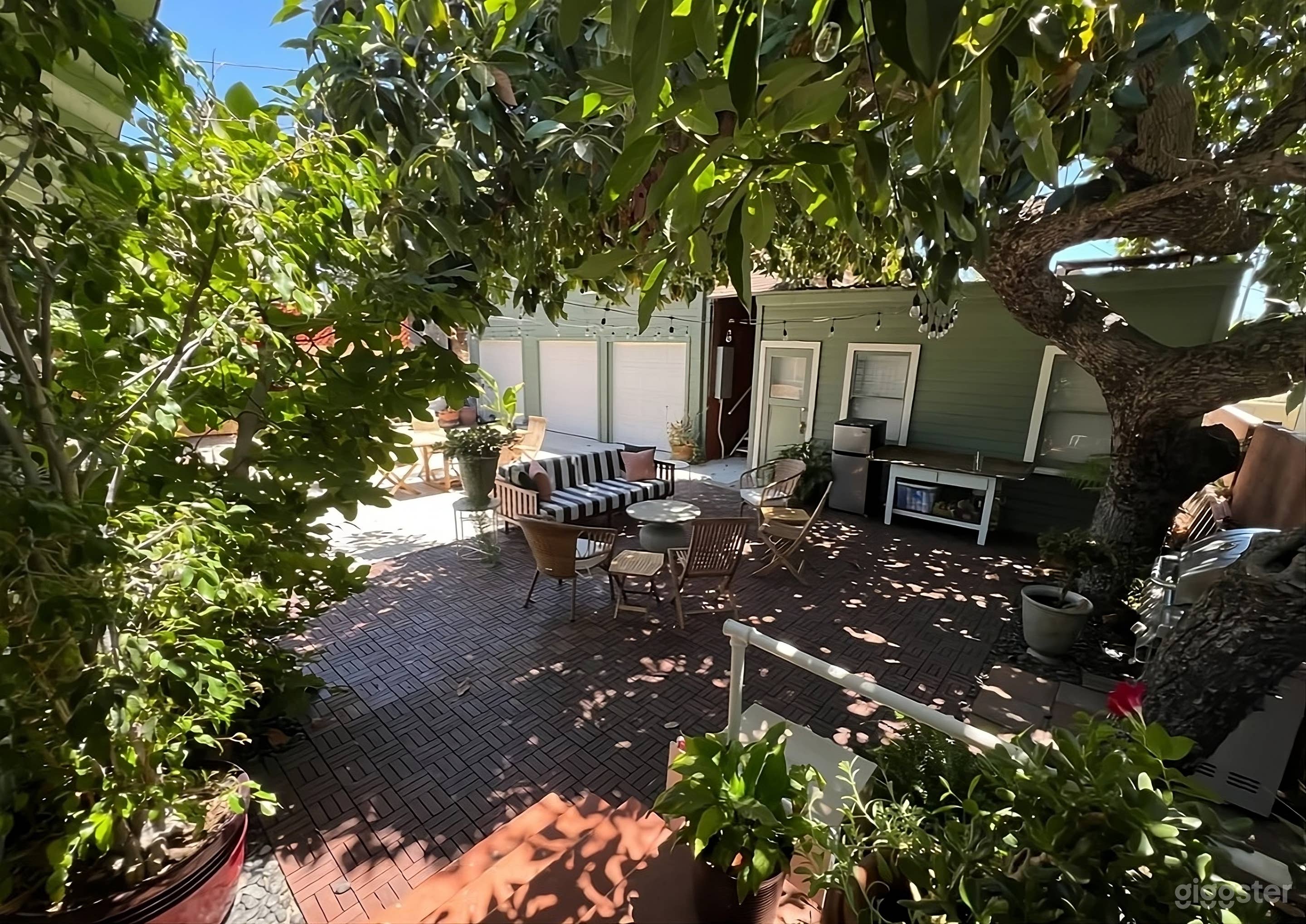 Private and Shaded Backyard Photo 2