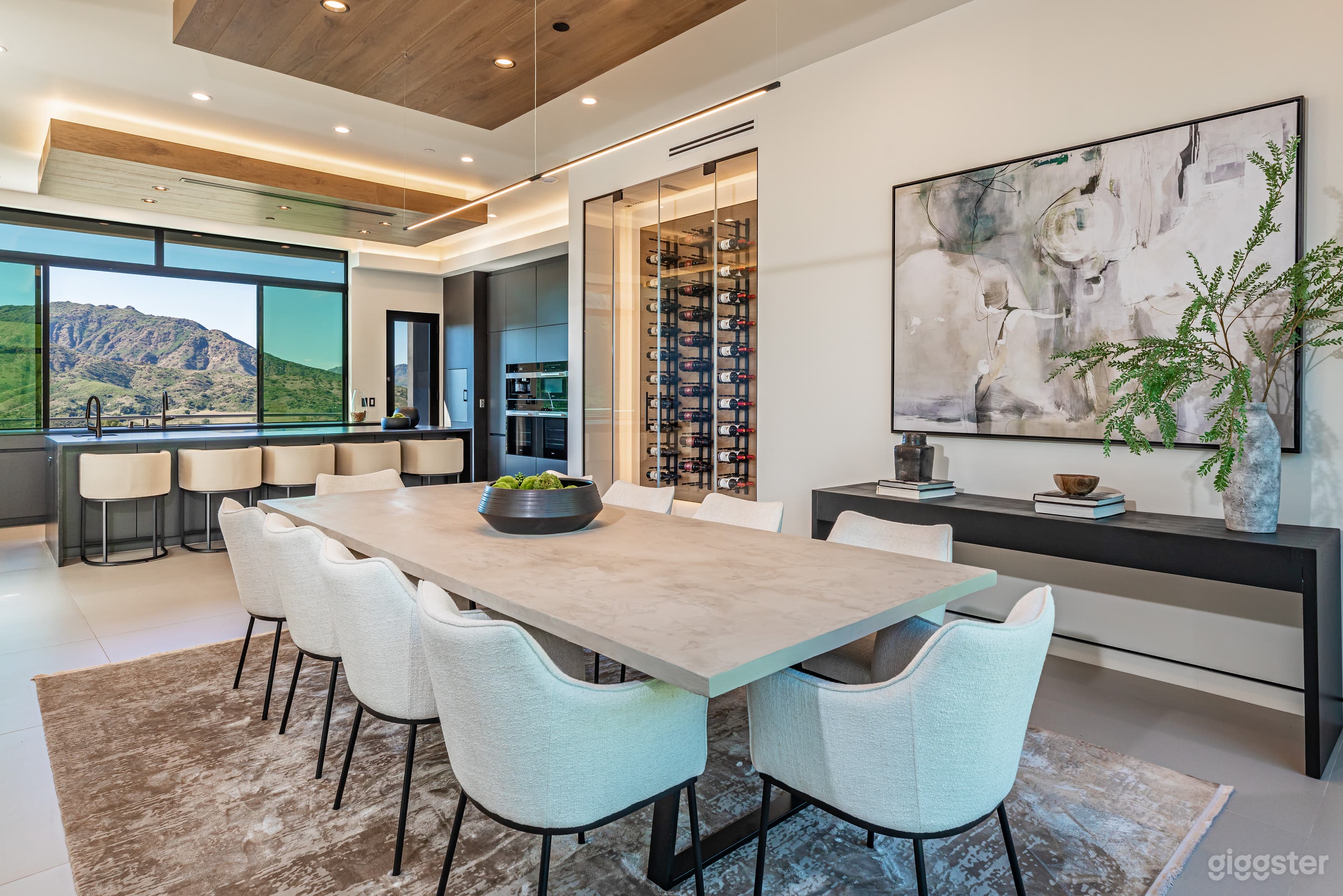 Dining room &amp; kitchen