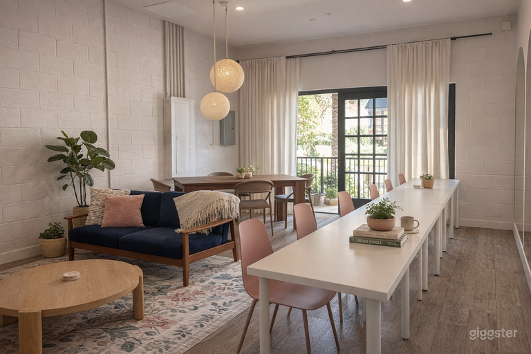  Studio per contenuti con luce naturale per servizi fotografici e video 