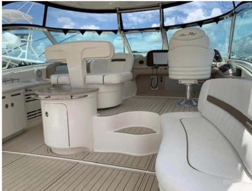 Majestic 54FT SEA RAY Yordany Party Yacht Space Events  Photo 1