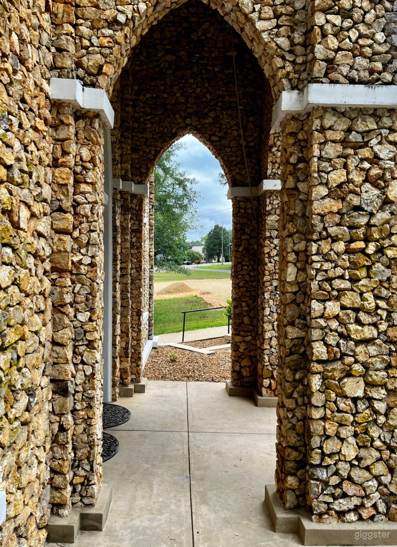 Beautiful Stone Chapel with Glass Window Photo 3