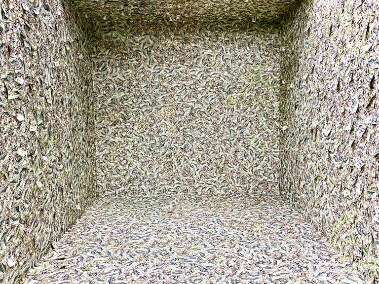  Money Cash Room Standing Set 