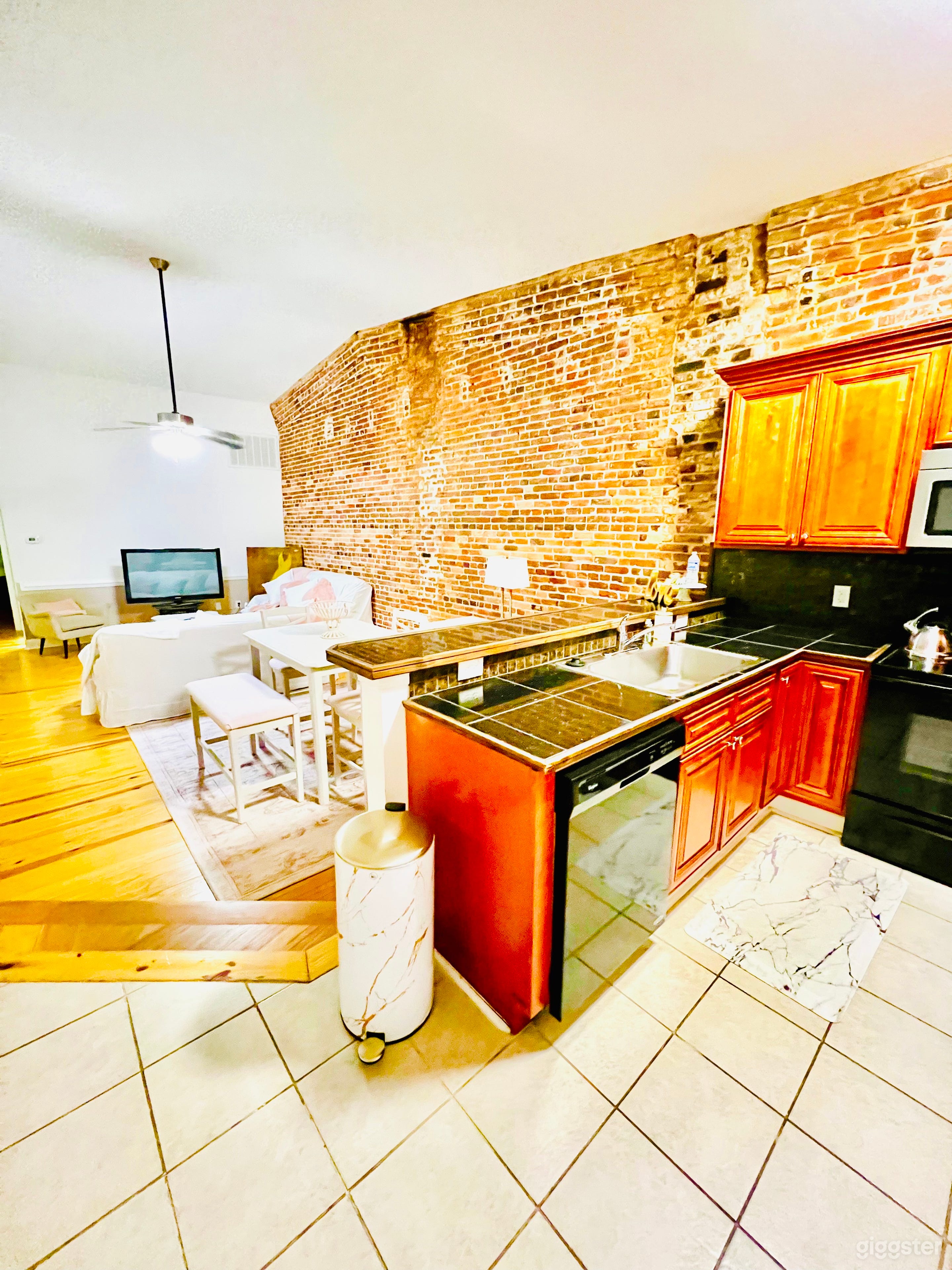 Historic Downtown Loft Apartment, Exposed Brick Photo 2