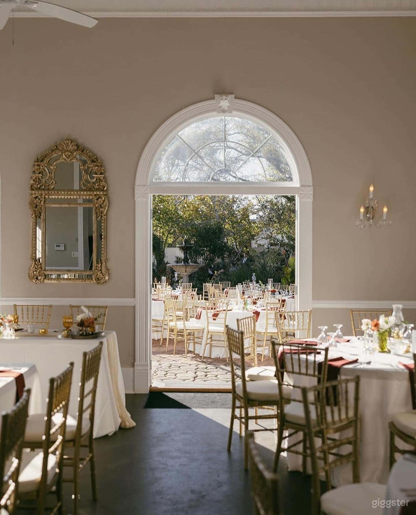 Ballroom leading to Courtyard