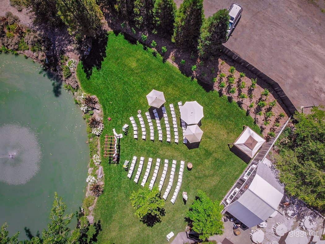 40-Acre Gated Estate Grounds in California Wine Country Photo 3