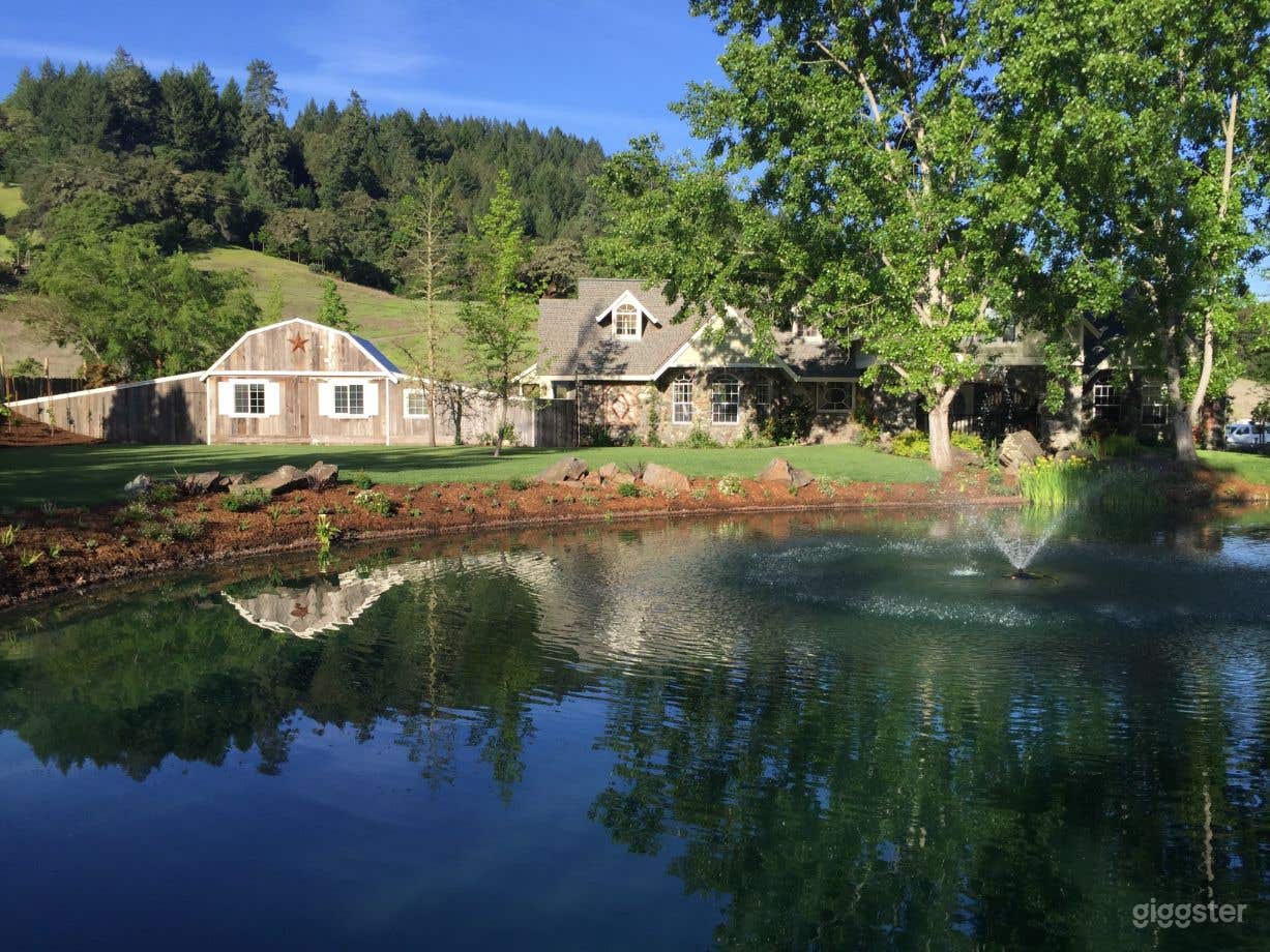 40-Acre Gated Estate Grounds in California Wine Country Photo 2