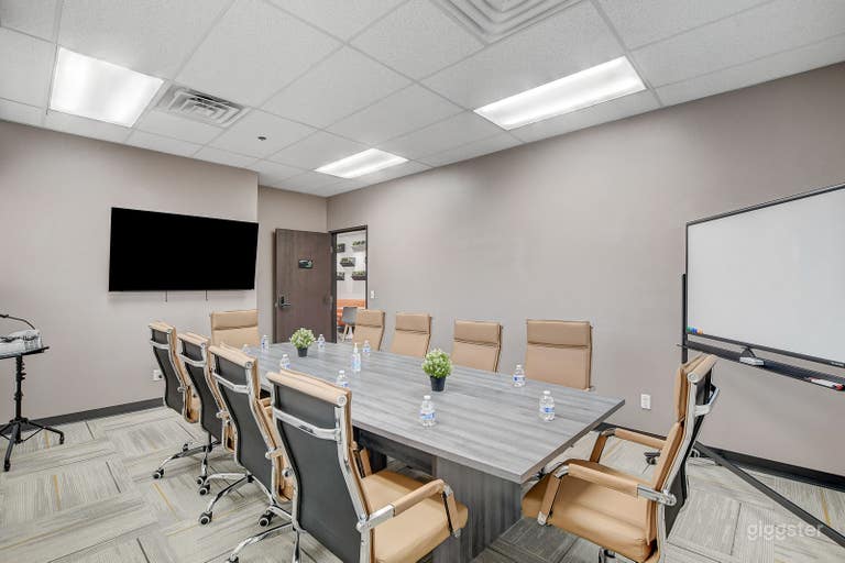  Boardroom for up to 10 people with A/V equipment 