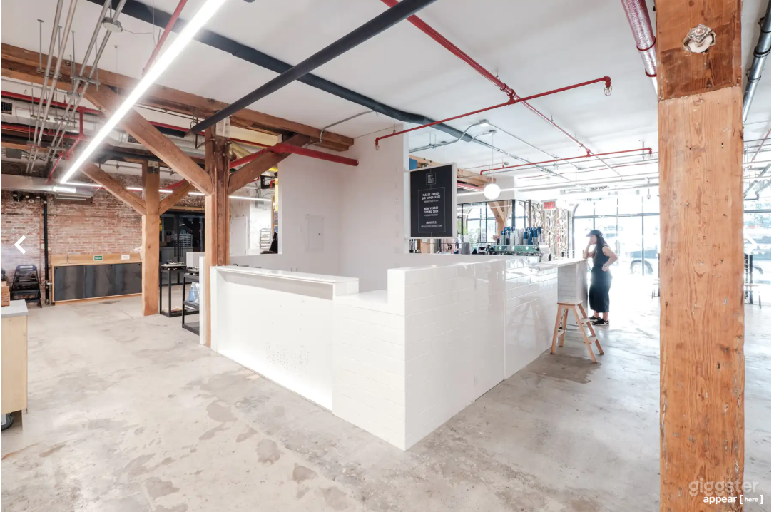 Massive Food Hall with Exposed Brick  Photo 4