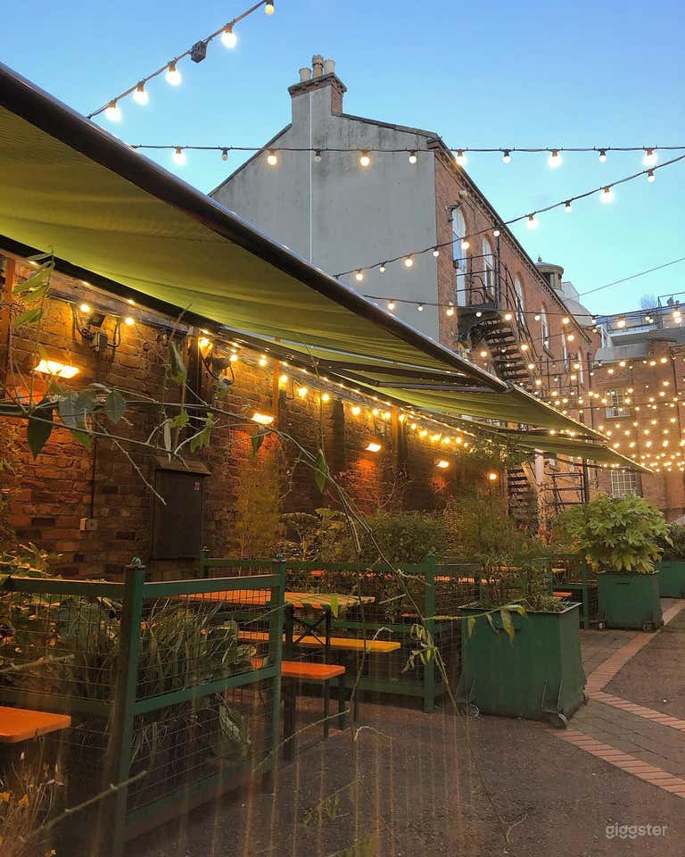  Outdoor Bar and Restaurant with Garden Setting  