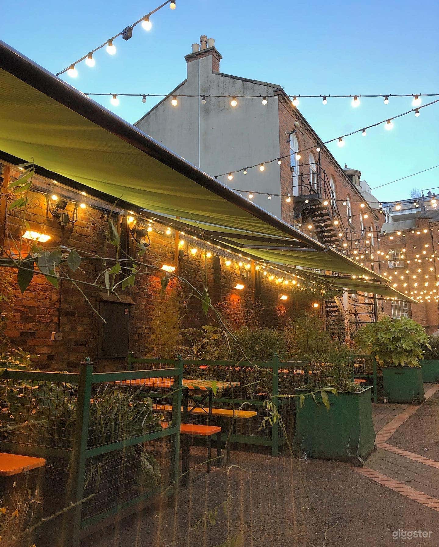 Outdoor Bar and Restaurant with Garden Setting  Photo 3