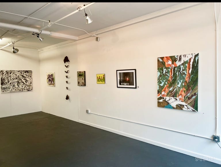  European/Industrial Style Art Gallery 