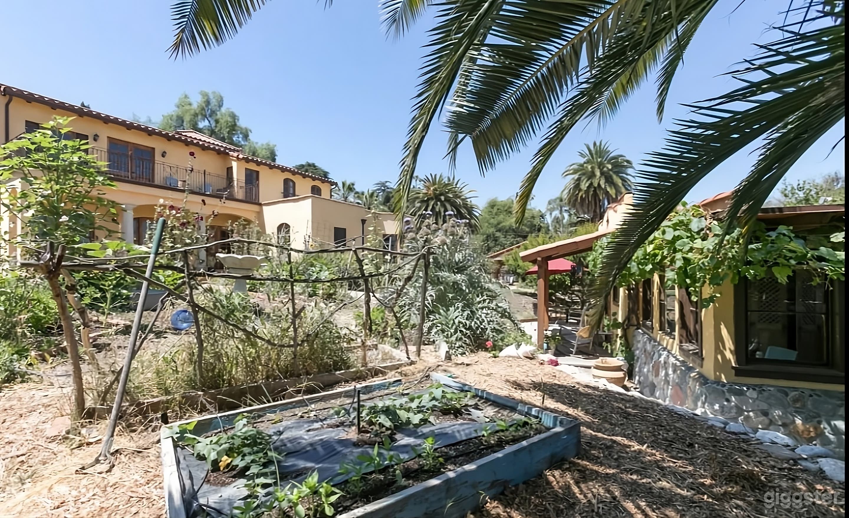 Charming Spanish-Style Backyard Photo 1