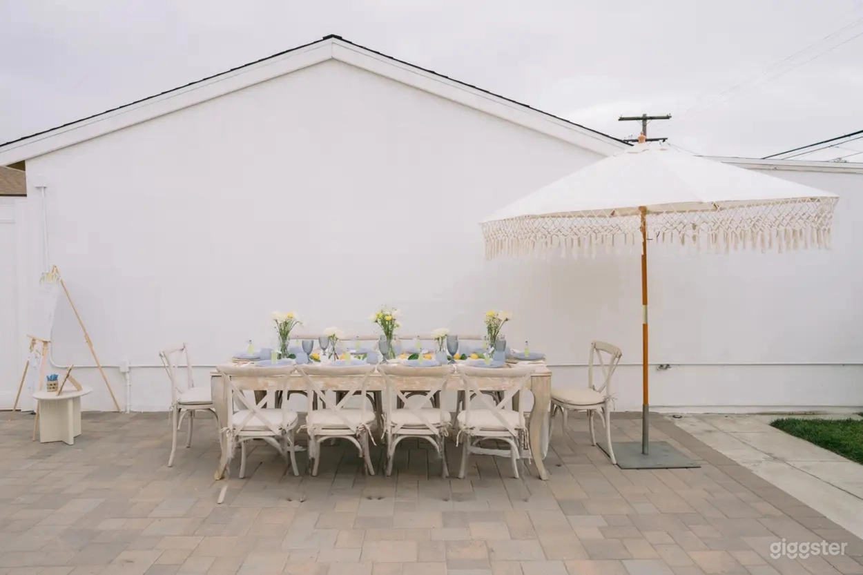 Spacious Lush Lawn Backyard Photo 4