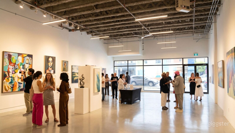  Modern Art Gallery & Event Space | 4100 Sq Ft 