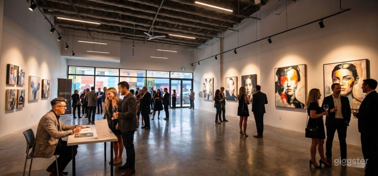  Modern Art Gallery & Event Space | 4100 Sq Ft 