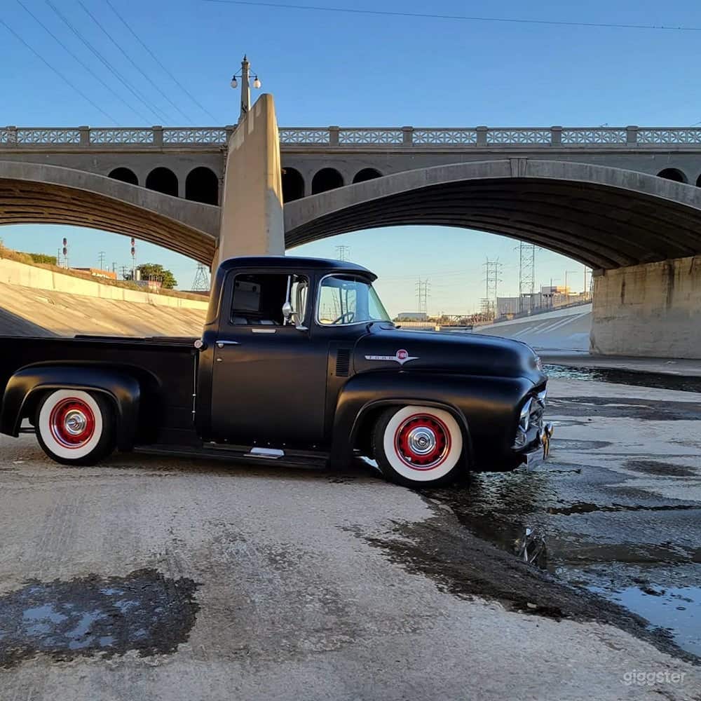 76,034 Classic 1956 Ford 100 Pickup Truck Photo 4