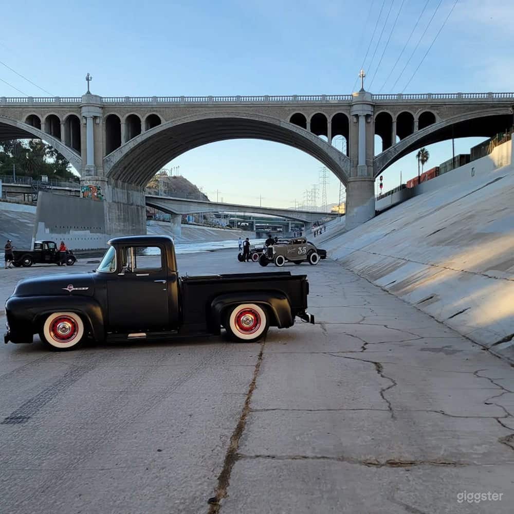 76,034 Classic 1956 Ford 100 Pickup Truck Photo 3