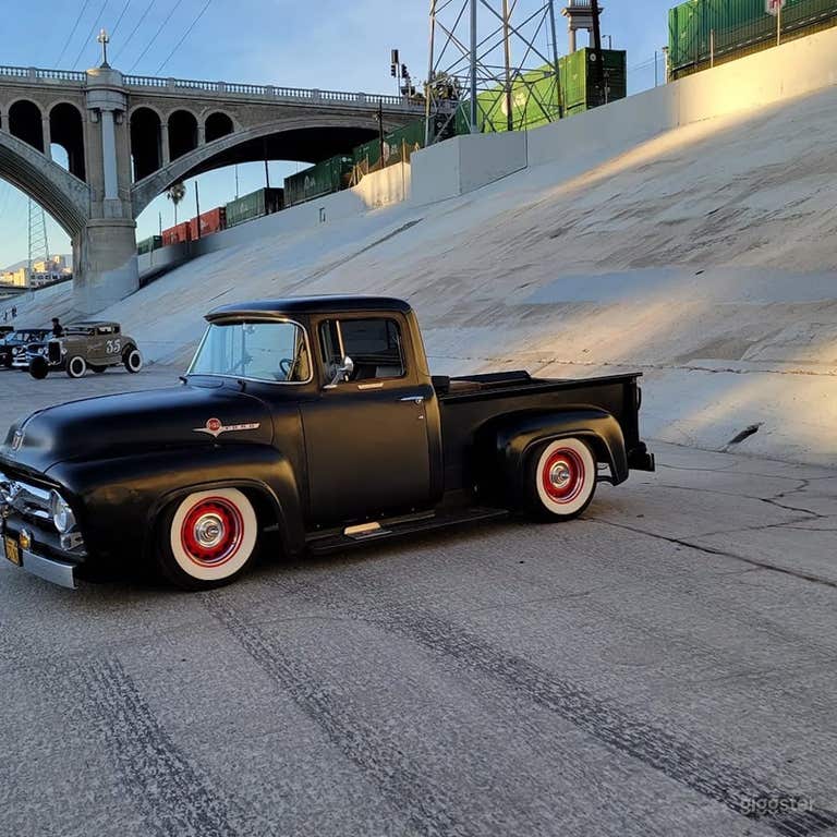  76,034 Classic 1956 Ford 100 Pickup Truck 