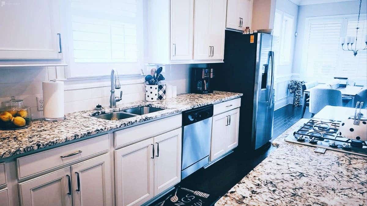 Naturally Lit Spacious Kitchen Fully Functioning  Photo 4