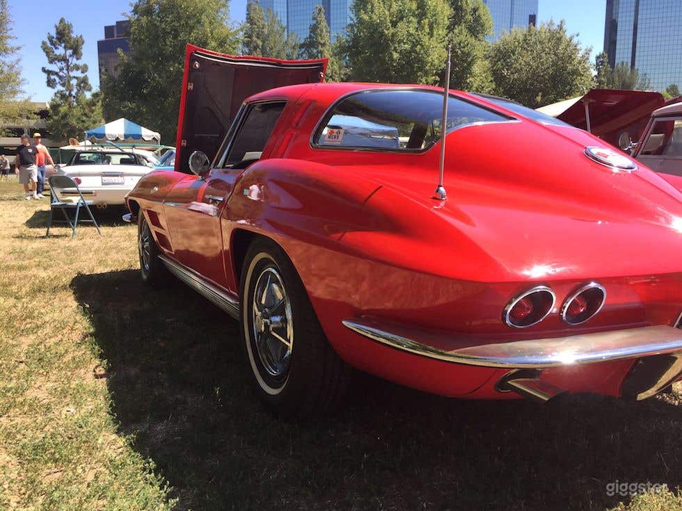 #76,041 Classic 1963 Red  Corvette Photo 4