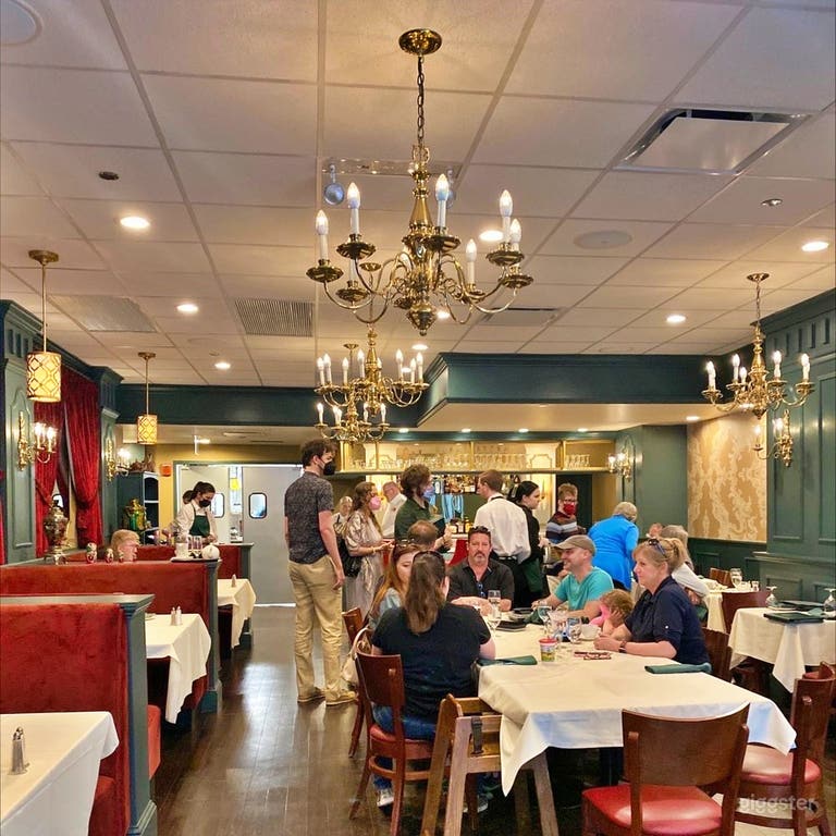  Front Dining Room in Teatime Restaurant 