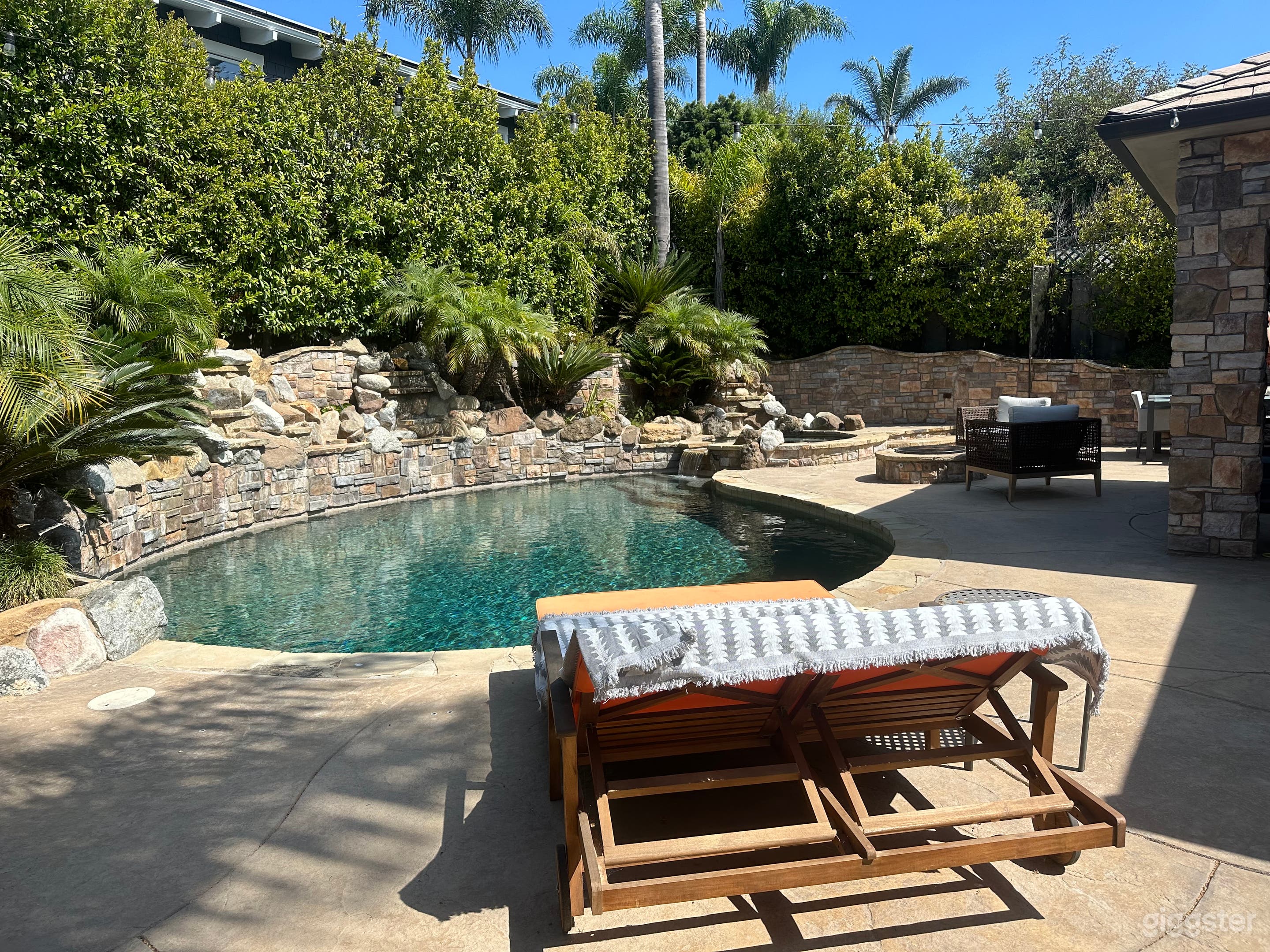 Alt view of backyard.