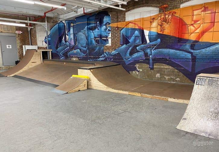  Parque de Skateboard Cubierto en Rhode Island para Eventos 