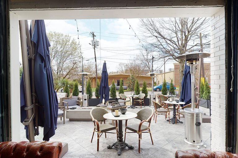  Hermoso patio - en salón de cigarros 
